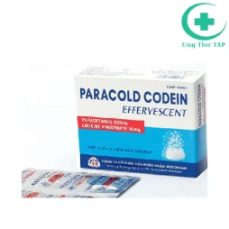 Paracold Codein Effervescent Mekophar - Thuốc giảm đau, hạ sốt